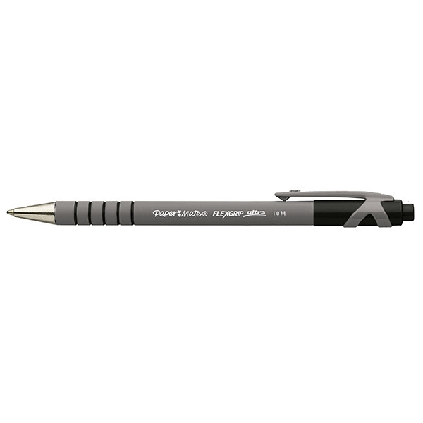 PaperMate Flexgrip Ultra RT black retractable ballpoint pen (1mm) S0190393 237106 - 1