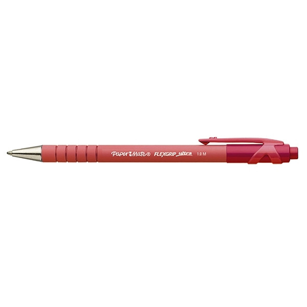 PaperMate Flexgrip Ultra RT red retractable ballpoint pen (1mm) S0190413 237107 - 1