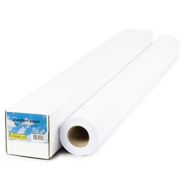 Paper roll 1,067mm x 50m (80 g/m²) | 123ink Standard 155086 - 1