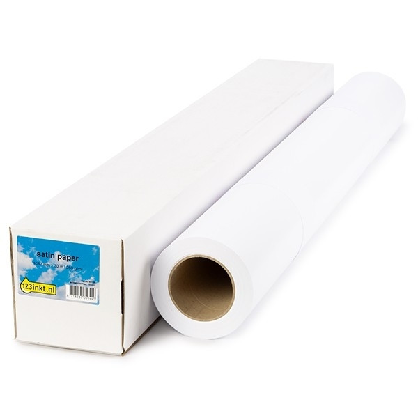 Paper roll 1,524mm x 30m (260 g/m², satin) | 123ink 155065 - 1