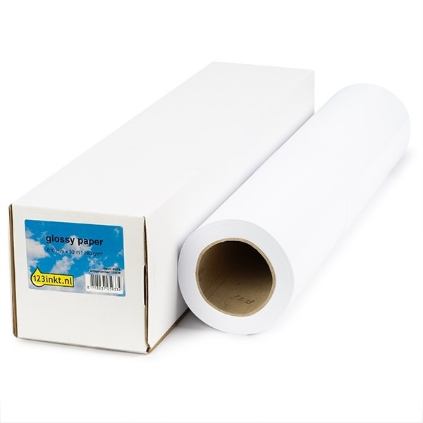Paper roll 610mm x 30m (190 g/m², glossy) | 123ink 155051 - 1