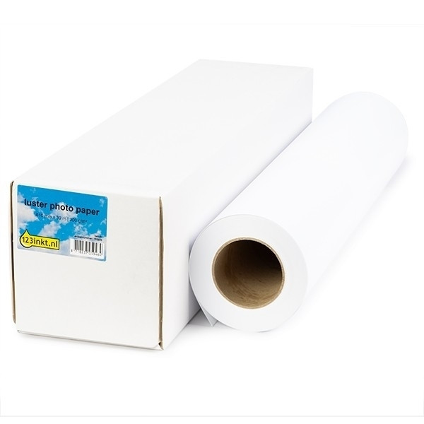 Paper roll 610mm x 30m (260g/m², lustre) | 123ink 155067 - 1