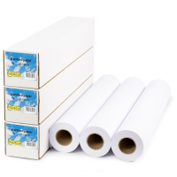 Paper roll 841mm x 50m (90g/m²) | 123ink Standard | 3-pack
