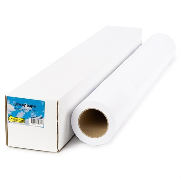 Paper roll 914mm x 30m (190 g/m², glossy) | 123ink 155052 - 1