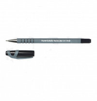 Ballpoint pen | with cap | black | 1mm | Papermate Flexgrip Ultra Stick 237110