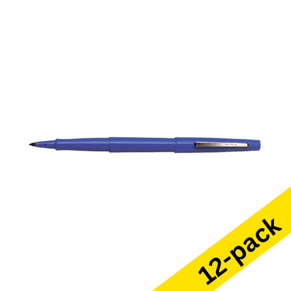 Papermate Flair blue fineliner (12-pack)  237139 - 1