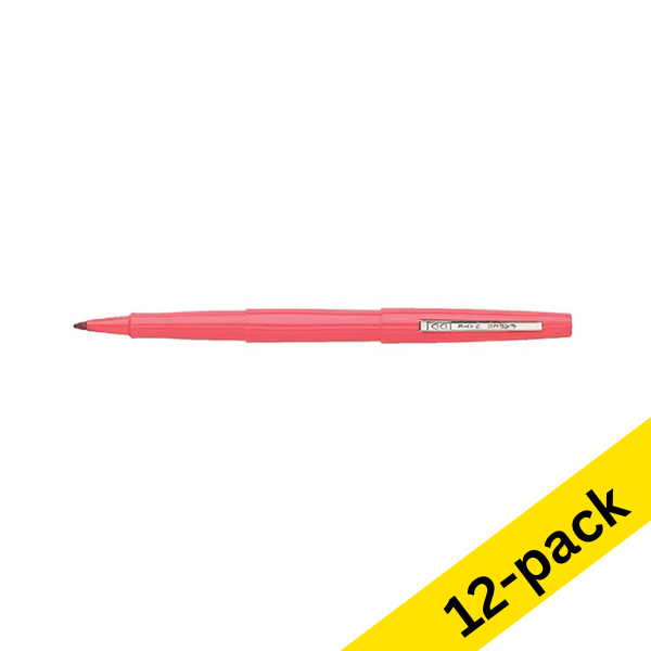 Papermate Flair red fineliner (12-pack)  237140 - 1