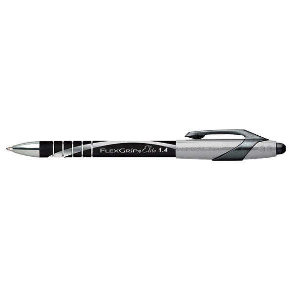 Papermate Flexgrip Elite black ballpoint pen (1.4mm) S0767600 237116 - 1