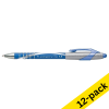 Papermate Flexgrip Elite blue ballpoint pen (1.4 mm) (12-pack)