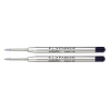 Ballpoint pen refill | fine black | Parker Quinkflow | 2-pack
