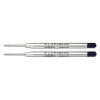 Ballpoint pen refill | medium black | Parker Quinkflow | 2-pack