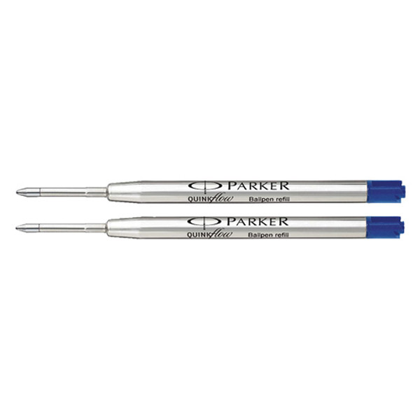 Ballpoint pen refill | medium blue | Parker Quinkflow | 2-pack 214112 - 1