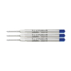 Ballpoint pen refill | medium blue | Parker Quinkflow | 3-pack 424488 - 1