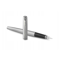 Fountain pen | silver (blue ink) | Parker Jotter Stainless Steel CT 214147
