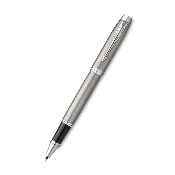 Parker IM Essential silver stainless steel rollerball pen 2143633 214127 - 1