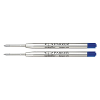 Parker Quinkflow blue medium ballpoint refill (2-pack) 19503712 214112