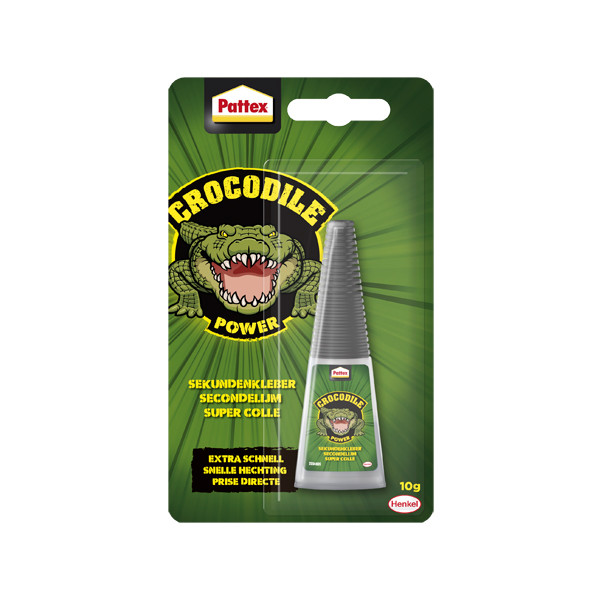 Pattex Crocodile super glue tube, 10g 2547783 206235 - 1