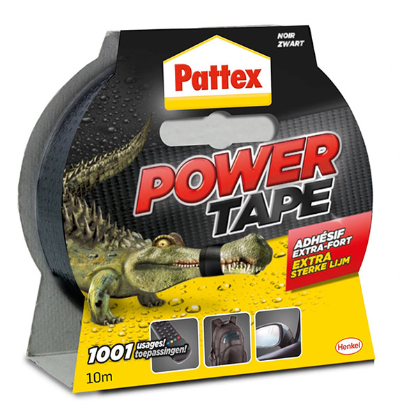 Duct tape 50mm x 10m | Pattex Power tape | black 206200 - 1