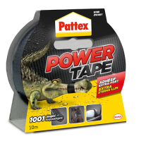 Duct tape 50mm x 10m | Pattex Power tape | black 206200