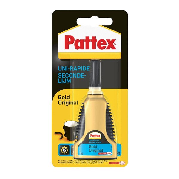 Pattex Gold original super glue tube, 3g 1432563 206226 - 1