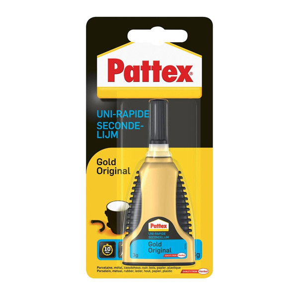 Pattex Gold original super glue tube, 3g 1432563 2898261 206226 - 1