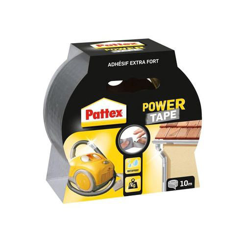 Pattex grey adhesive power tape, 50mm x 10m 1669268 206201 - 1