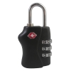 TSA padlock (3-digit combination) | Pavo | black