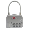 TSA padlock (3-digit combination) | Pavo | steel 400566 - 1
