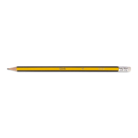 Pencil (HB) with eraser | 123ink 301052