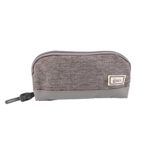 Pencil case | grey | 123ink 301310 - 1