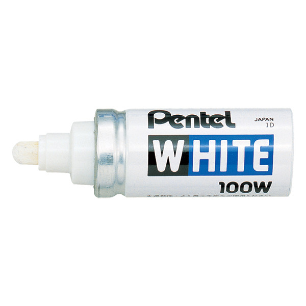 Pentel 100W industrial paint marker white (6.5mm round) X100W 210022 - 1