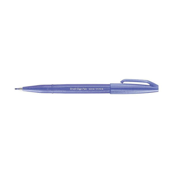 Brush pen | blue violet | Pentel Sign 210108 - 1