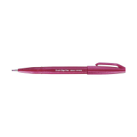 Brush pen | burgundy red | Pentel Sign 210105