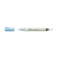 Brush pen | pastel light blue | Pentel Milky XGFH-PSX 210228