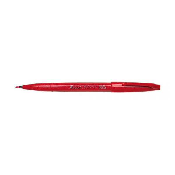 Brush pen | red | Pentel Sign 210094 - 1