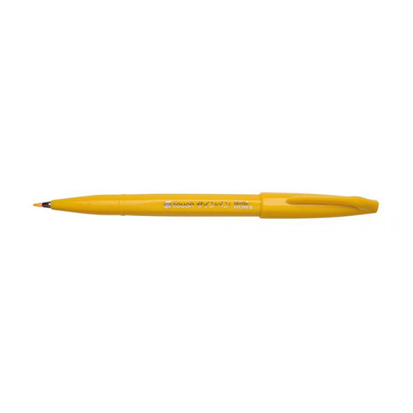 Brush pen | yellow | Pentel Sign 210099 - 1