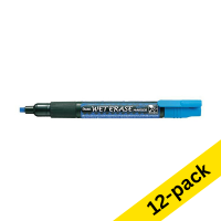 Chalk marker 1.5 - 4mm chisel | blue | Pentel SMW26 | 12-pack