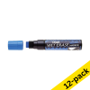 Chalk marker 8-16mm chisel | blue | Pentel SMW56 | 12-pack 210258 - 1