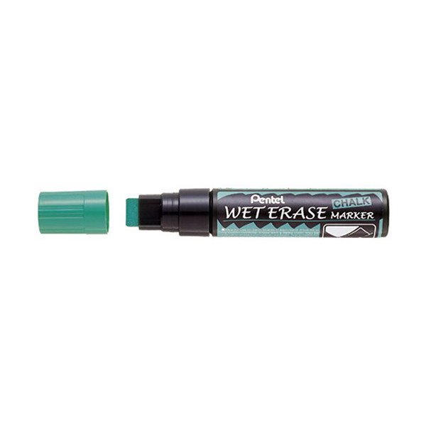 Chalk marker 8-16mm chisel | green | Pentel SMW56 210259 - 1