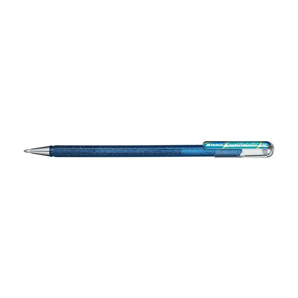 Pentel Dual Metallic blue/metallic green rollerball pen 016784 K110-DCX 210189 - 1