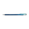 Pentel Dual Metallic blue/metallic green rollerball pen