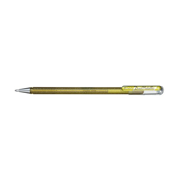 Pentel Dual Metallic gold rollerball pen 016838 K110-DXX 210194 - 1
