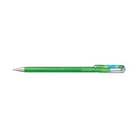 Pentel Dual Metallic light green/metallic blue/red rollerball pen 018588 210201