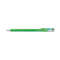Pentel Dual Metallic light green/metallic blue/red rollerball pen 018588 210201