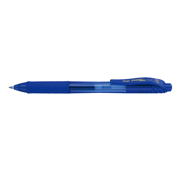 Pentel Energel BL107 blue rollerball pen BL107-CX 210037 - 1