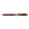 Pentel Energel BL107 brown rollerball pen