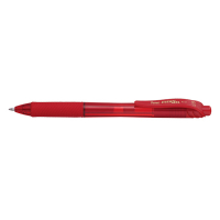 Pentel Energel BL107 red rollerball pen BL107-BX 210035