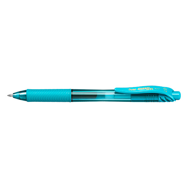 Pentel Energel BL107 turquoise rollerball pen BL107-S3X 210043 - 1