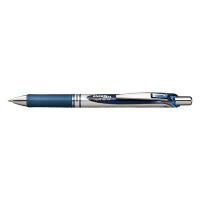 Pentel Energel BL77 dark blue rollerball pen (12-pack)