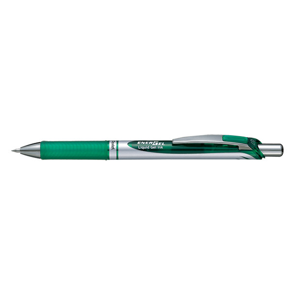 Pentel Energel BL77 green rollerball pen BL77-DO 210027 - 1